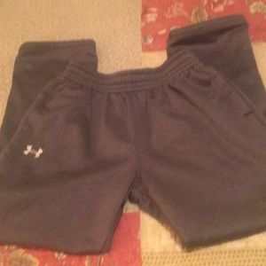 Under armour grey dry fit sweatpants